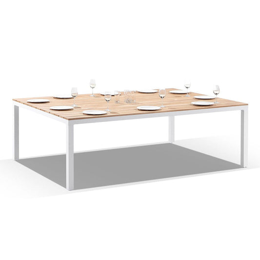 Tuscany 10 Seater Teak and Aluminium Dining Table