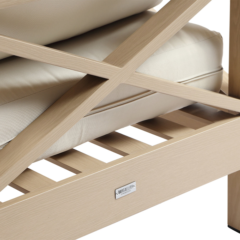 Kansas Package A - Outdoor Aluminium Corner Modular Lounge Set with Coffee Table