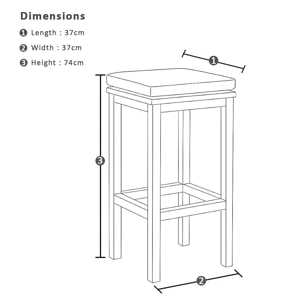 Avoca Outdoor Aluminium Bar Stool