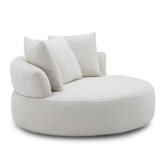Avalon Indoor Fabric Swivel Daybed Sofa