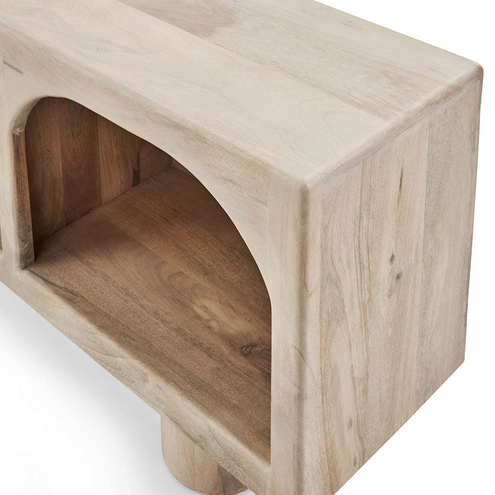 Large Beaumont Indoor Mango Wood TV Unit