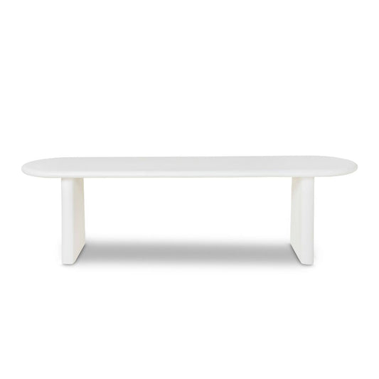 Moreton Indoor 1.6m Concrete Plaster Bench Seat