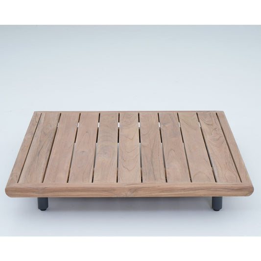 Mitch Outdoor Teak Timber Coffee Table