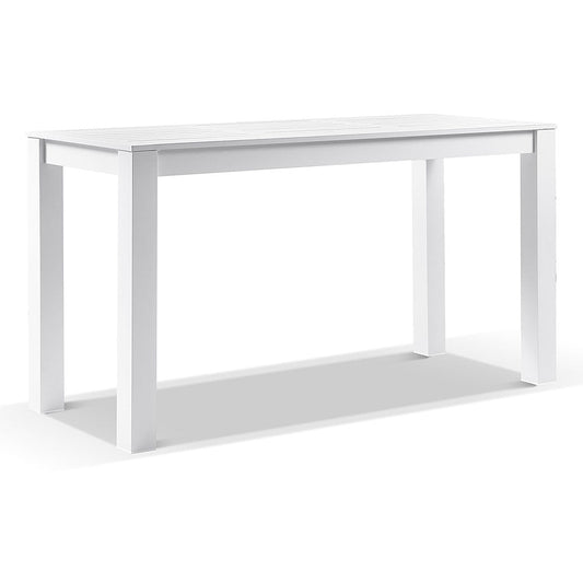Santorini Outdoor Aluminium 2m Rectangle Bar Table