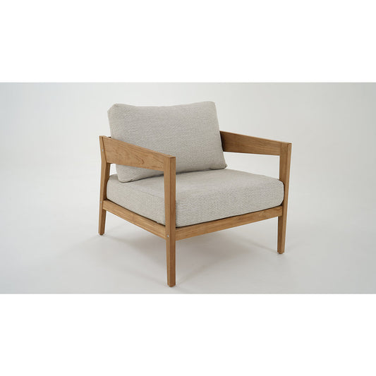 Caledonia 1 Seater Outdoor Teak Timber Lounge