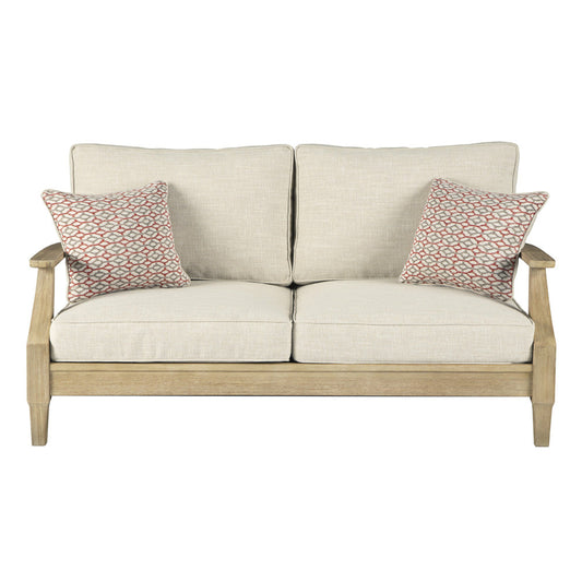 Dakota Outdoor Timber 2 Seater Lounge Sofa