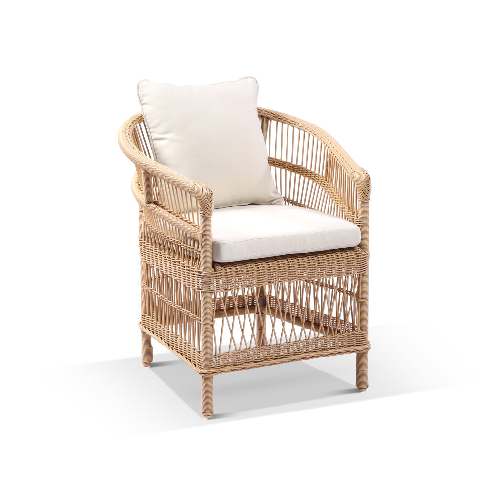 Balmoral 3.55m Outdoor Teak Top Aluminium Table with 12 Watego Malawi Chairs