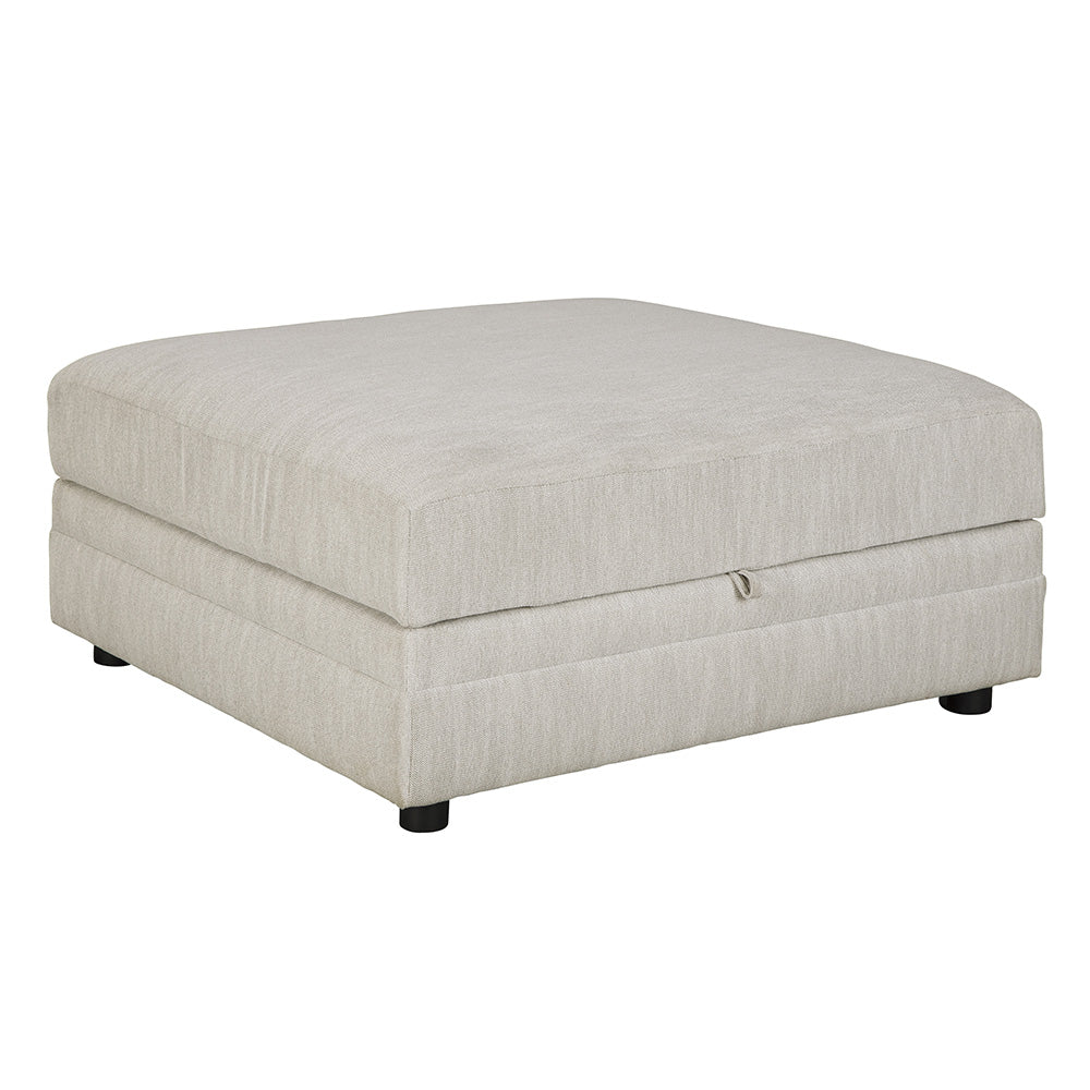 Mia Indoor Fabric Storage Ottoman