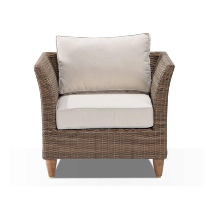 Carolina 3+1+1 Seater Outdoor Wicker Lounge Set with Coffee Table