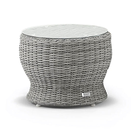 Newport Outdoor Wicker Round Side Table