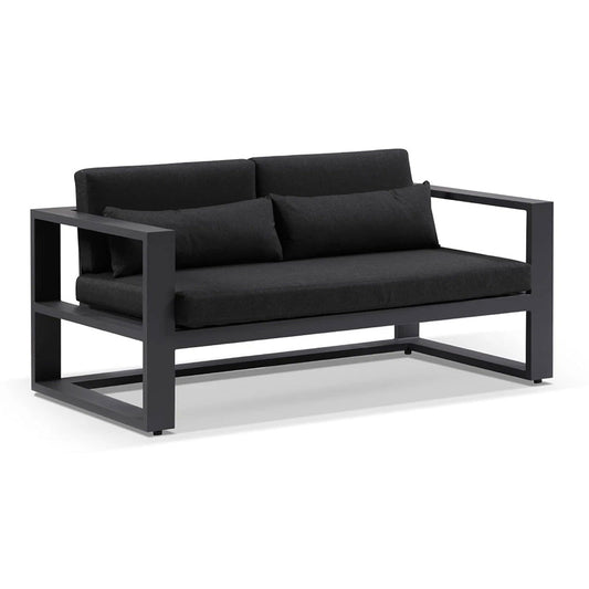 Santorini 2 Seater Outdoor Aluminium Lounge
