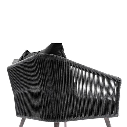 Herman Outdoor 1 Seater Rope & Aluminium Lounge