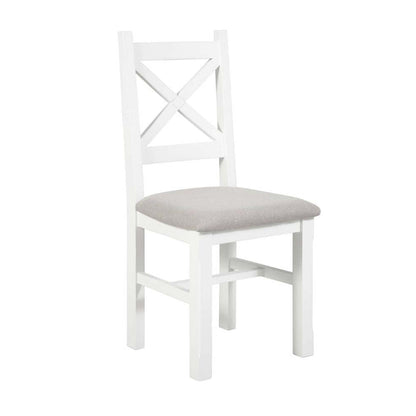 Ashton Indoor Timber Wooden Dining Chair with Padded Seat