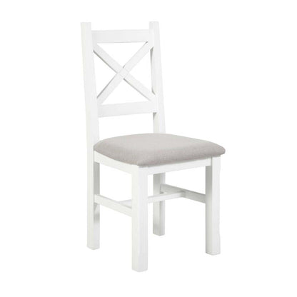 Ashton Indoor Timber Wooden Dining Chair with Padded Seat