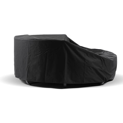 Cannes Large 2m Outdoor Round Aluminium and Rope Daybed