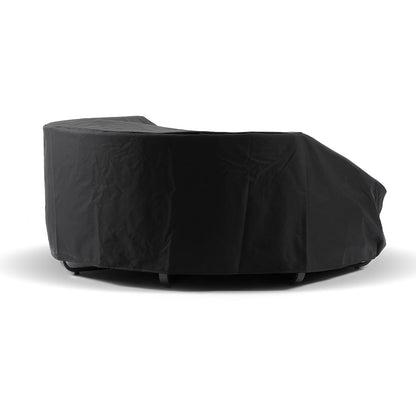 Cannes Large 2m Outdoor Round Aluminium and Rope Daybed