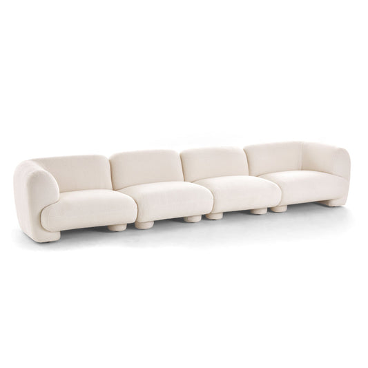 Airlie Indoor 4 seater Modular Fabric Sofa Lounge