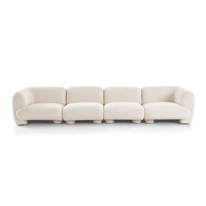 Airlie Indoor 4 seater Modular Fabric Sofa Lounge