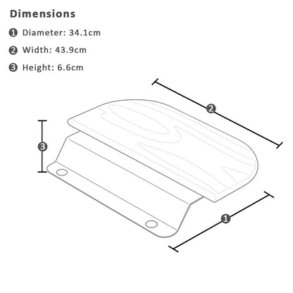 Aspen Outdoor Round Aluminium Daybed