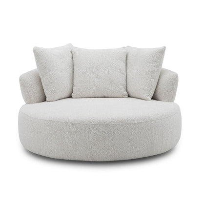 Avalon Indoor Fabric Swivel Daybed Sofa