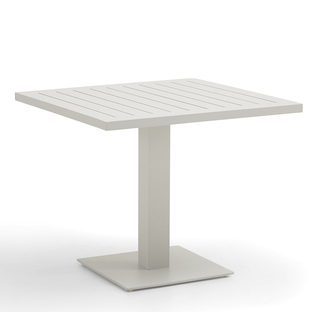 Avoca Outdoor Square Pedestal Aluminium Dining Table