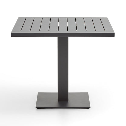 Avoca Outdoor Square Pedestal Aluminium Dining Table
