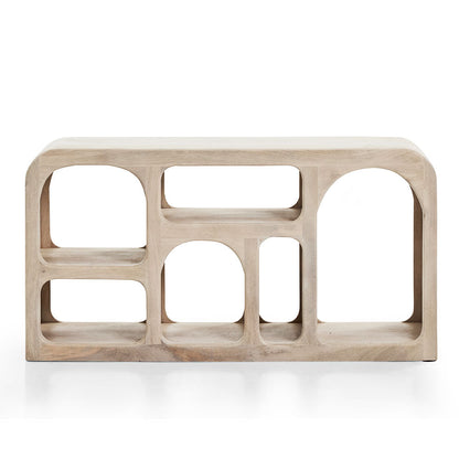 Beaumont Indoor Mango Wood Sideboard Shelving Unit