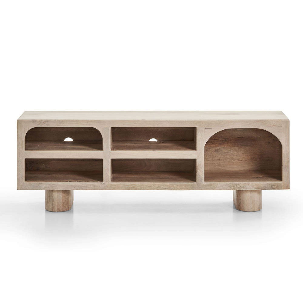 Large Beaumont Indoor Mango Wood TV Unit