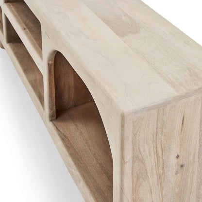 Large Beaumont Indoor Mango Wood TV Unit