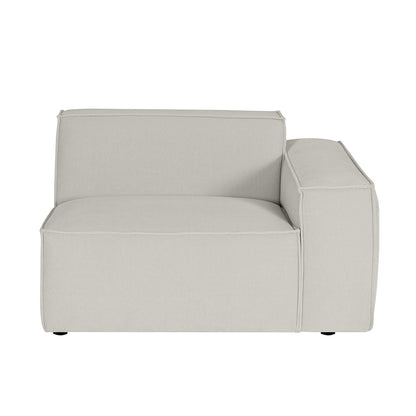 Brighton Indoor 3 Seater Fabric Sofa Lounge with Ottoman