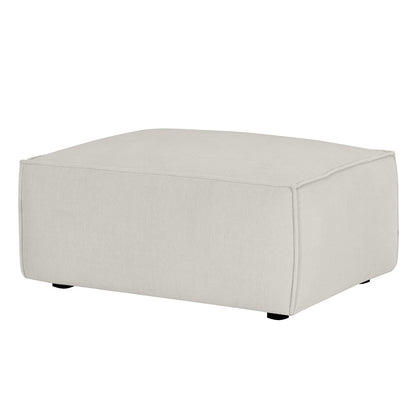 Brighton Indoor 3 Seater Fabric Sofa Lounge with Ottoman