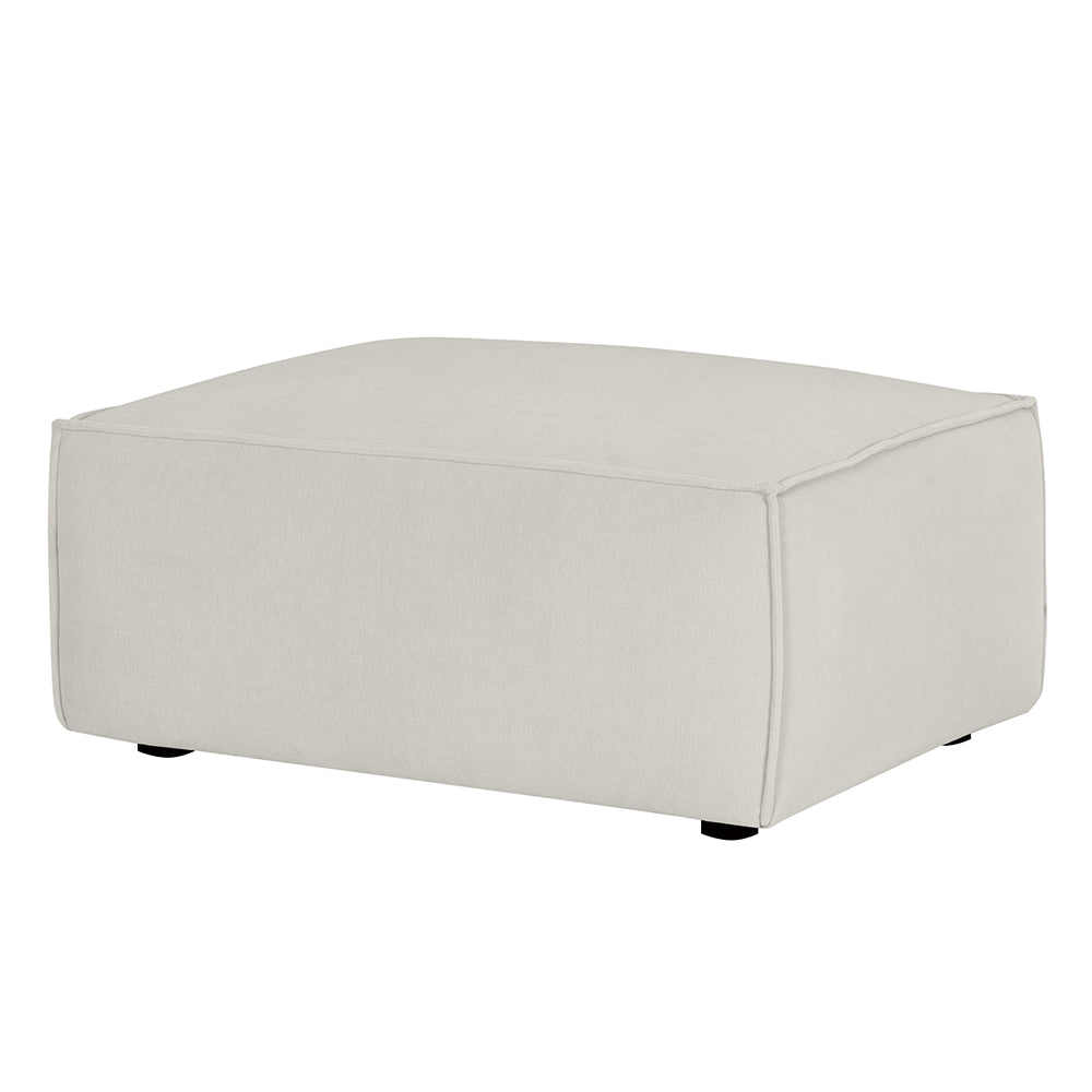 Brighton Indoor 3 Seater Fabric Sofa Lounge with Ottoman