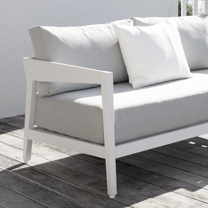 Bronte 3 Seater Outdoor Aluminium Lounge