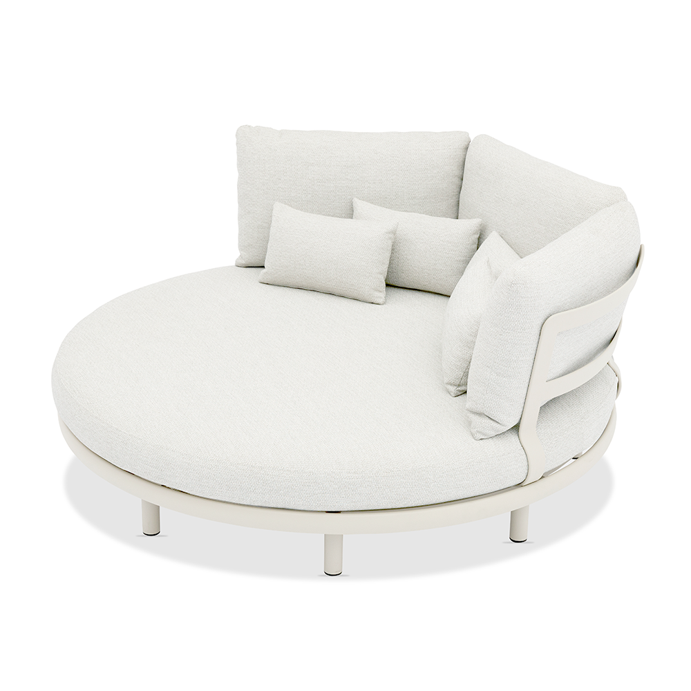 Aspen Outdoor Round Aluminium Daybed
