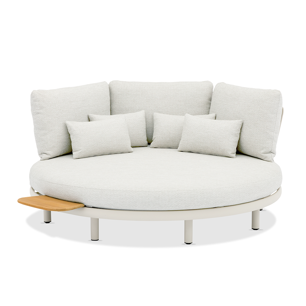 Aspen Outdoor Round Aluminium Daybed