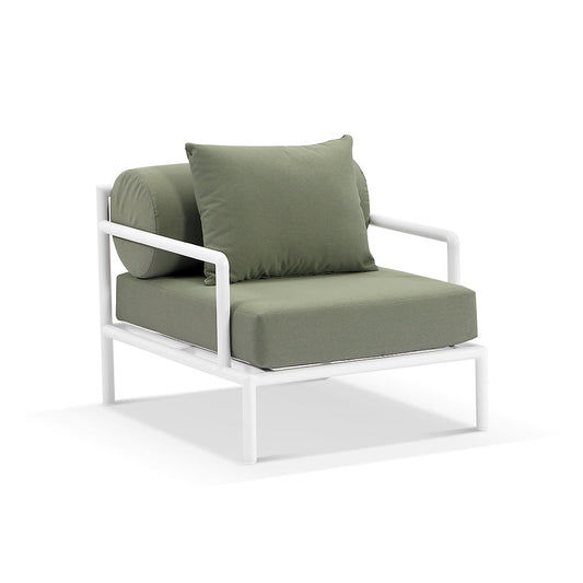 Capella 1 Seater Outdoor Aluminium Lounge Armchair