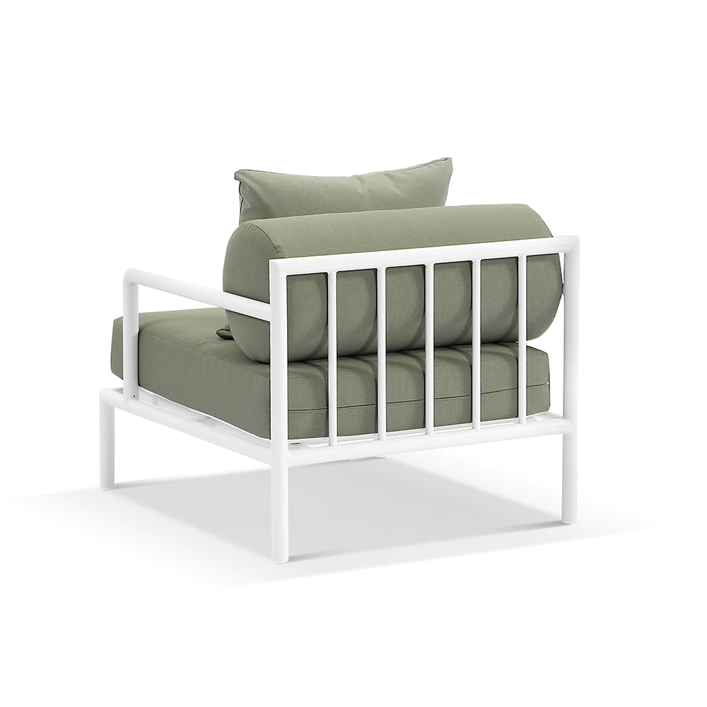 Capella Outdoor Aluminium Lounge Patio Balcony Set with Side Table