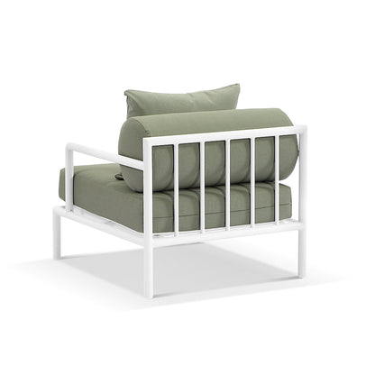 Capella Outdoor Aluminium Lounge Patio Balcony Set with Side Table