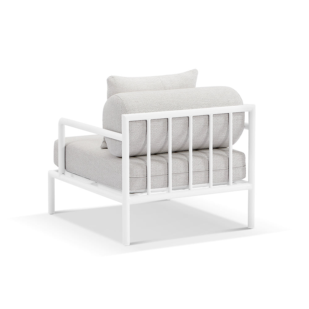 Capella 1 Seater Outdoor Aluminium Lounge Armchair