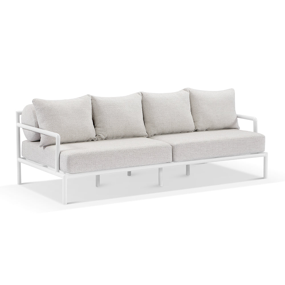 Capella 3+1+1 Outdoor Aluminium Lounge with Coffee Table Set