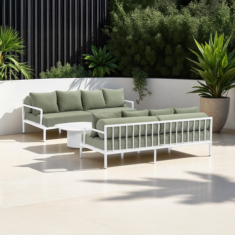 Capella 3 Seater Outdoor Aluminium Lounge