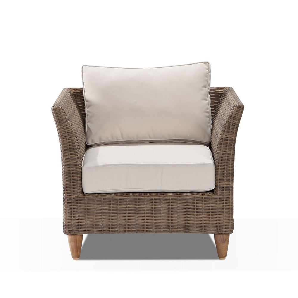 Carolina 2+1+1 Outdoor Wicker Alfresco Lounge Setting with Coffee Table