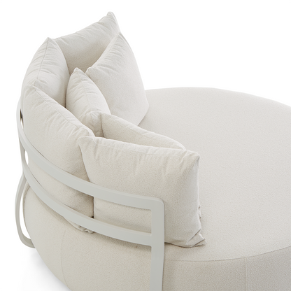 Catalina Outdoor Aluminium Round Daybed