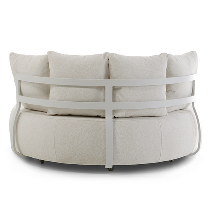 Catalina Outdoor Aluminium Round Daybed