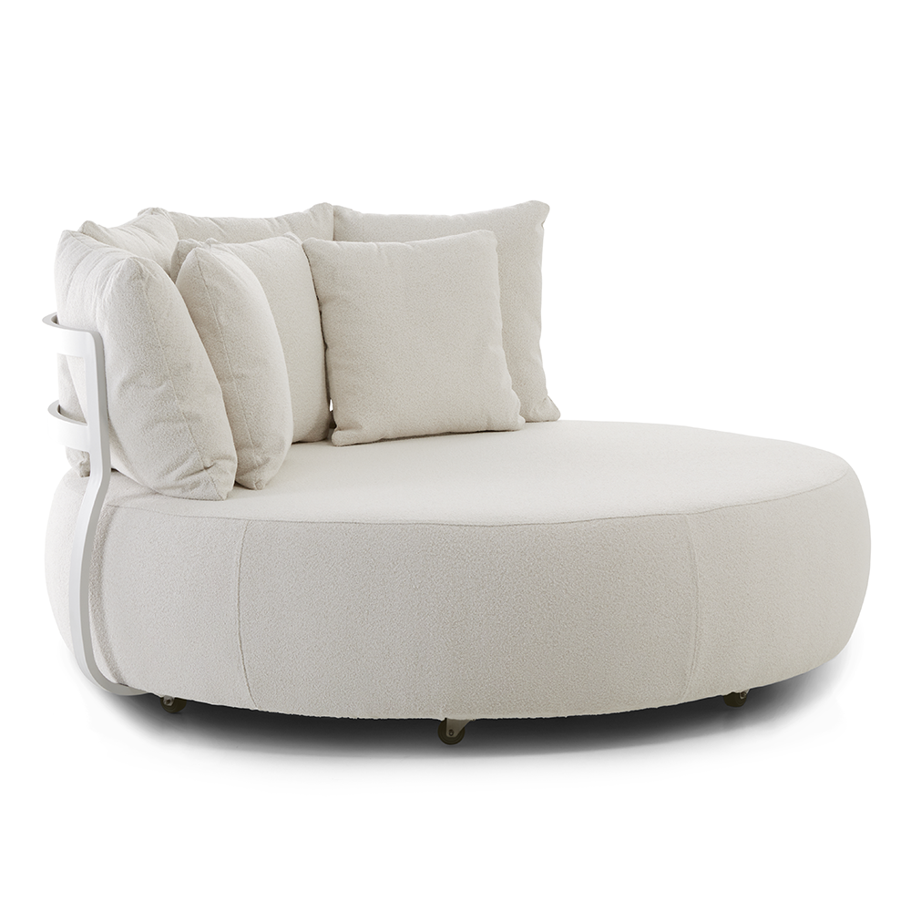 Catalina Outdoor Aluminium Round Daybed