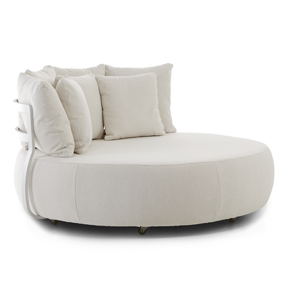 Catalina Outdoor Aluminium Round Daybed