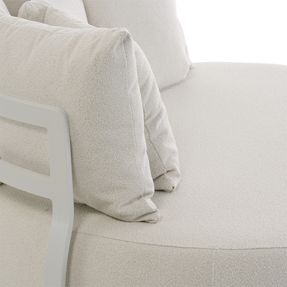 Catalina Outdoor Aluminium Round Daybed