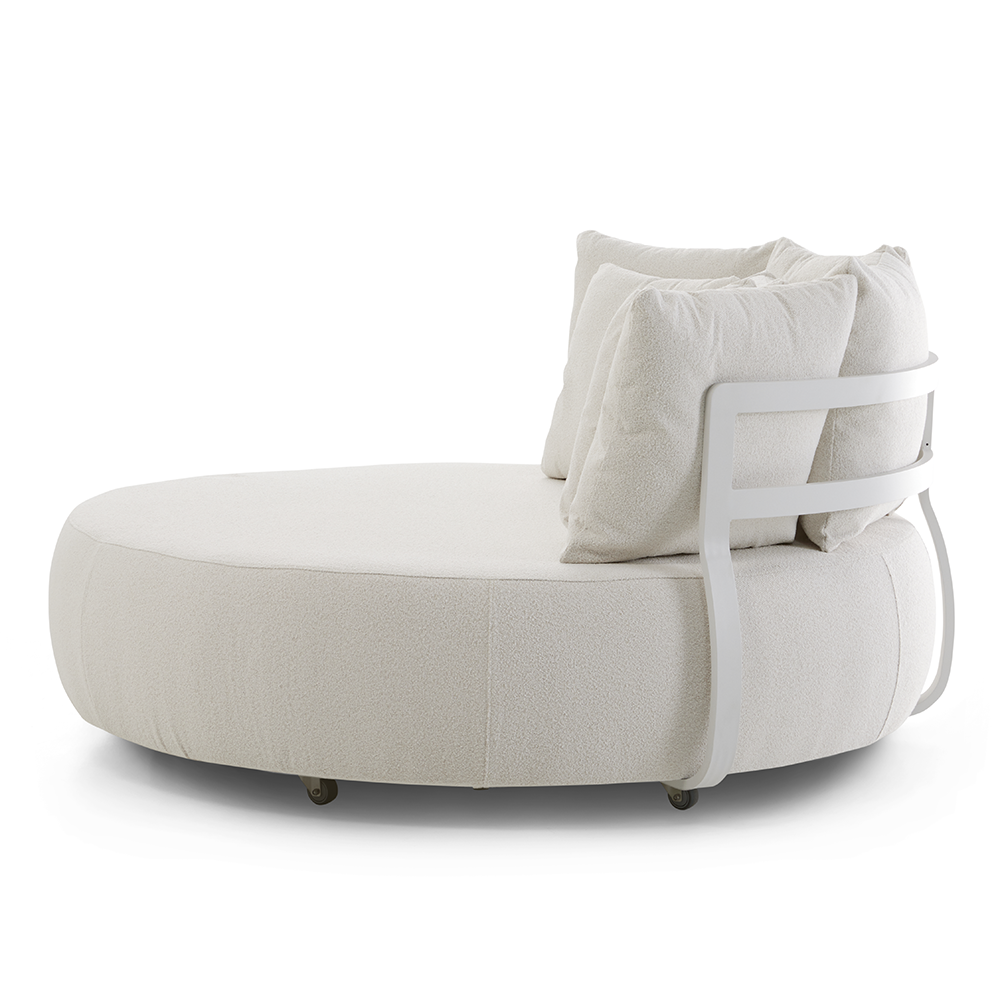 Catalina Outdoor Aluminium Round Daybed