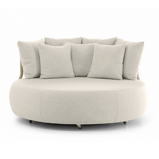 Catalina Outdoor Aluminium Round Daybed Lounge