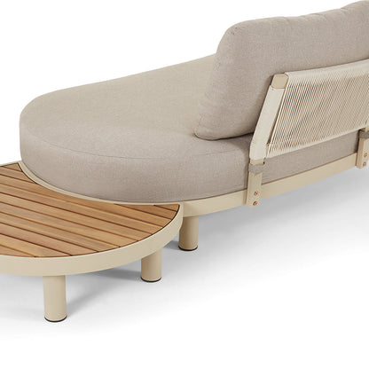 Cottesloe Outdoor Rope Lounge Set with Coffee Table and Side Table